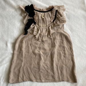 Floreat scoop neck blouse